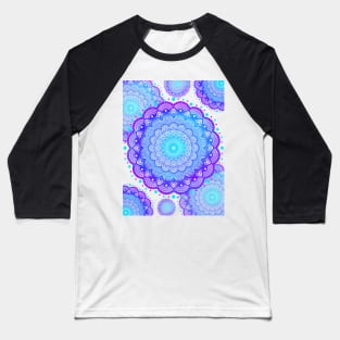 Mandala purple Baseball T-Shirt